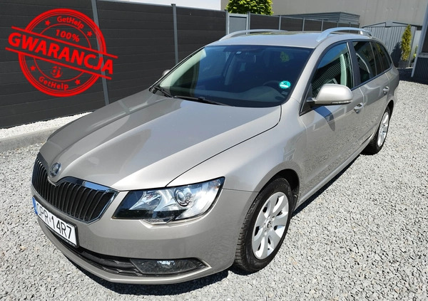 Skoda Superb cena 45900 przebieg: 207553, rok produkcji 2014 z Czerwieńsk małe 436